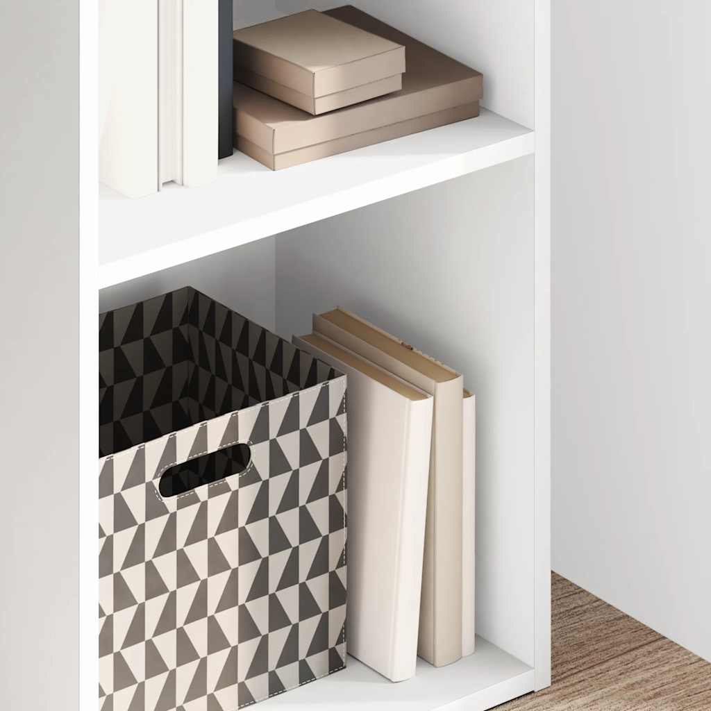 vidaXL Bookcase White 40x30x152 cm Engineered Wood