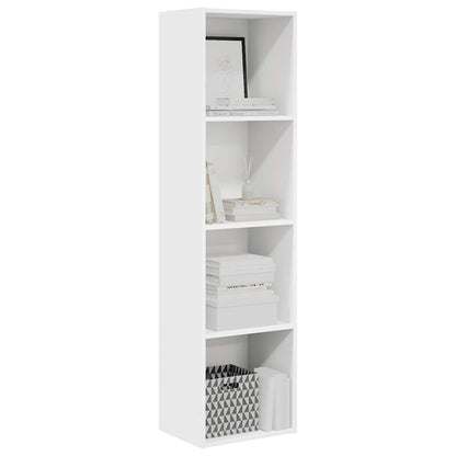 vidaXL Bookcase White 40x30x152 cm Engineered Wood