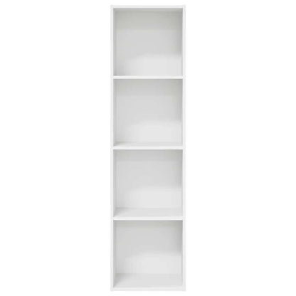 vidaXL Bookcase White 40x30x152 cm Engineered Wood