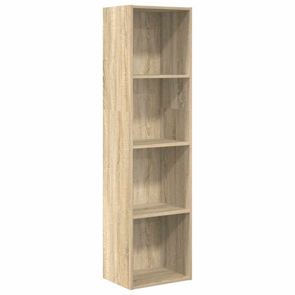 vidaXL Bookcase Sonoma Oak 40x30x152 cm Engineered Wood