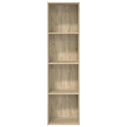 vidaXL Bookcase Sonoma Oak 40x30x152 cm Engineered Wood