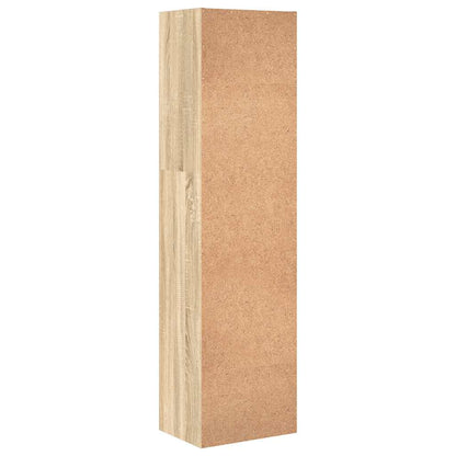vidaXL Bookcase Sonoma Oak 40x30x152 cm Engineered Wood