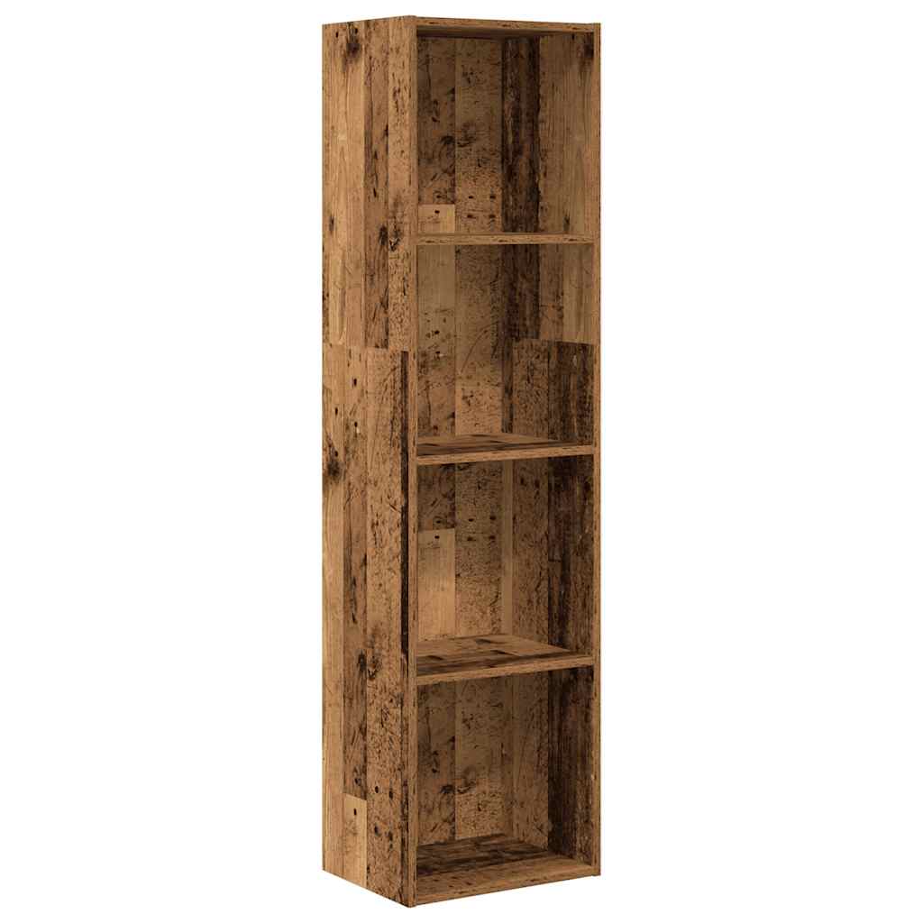 vidaXL Bookcase Old Wood 40x30x152 cm Engineered Wood