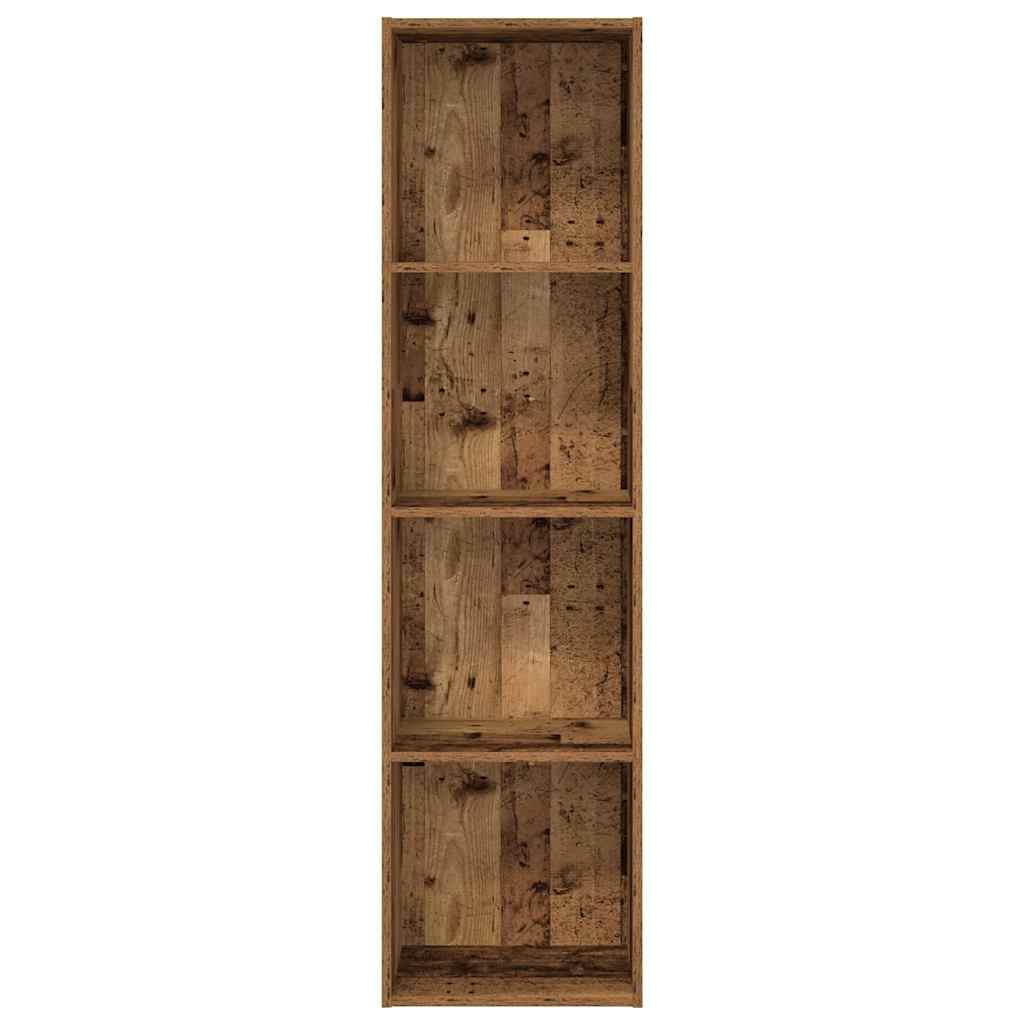 vidaXL Bookcase Old Wood 40x30x152 cm Engineered Wood