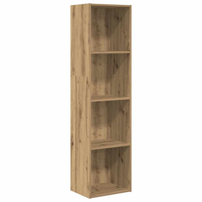 vidaXL Bookcase Artisian Oak 40x30x152 cm Engineered Wood