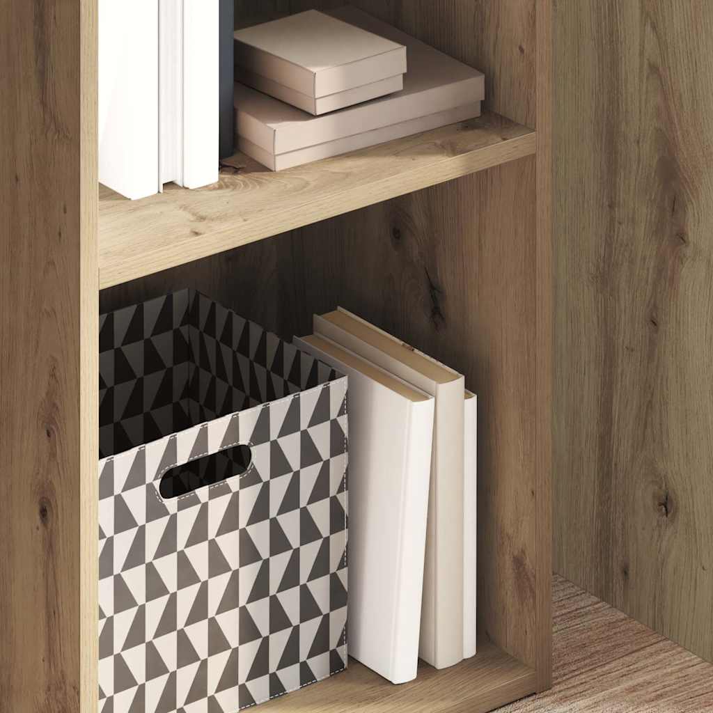 vidaXL Bookcase Artisian Oak 40x30x152 cm Engineered Wood