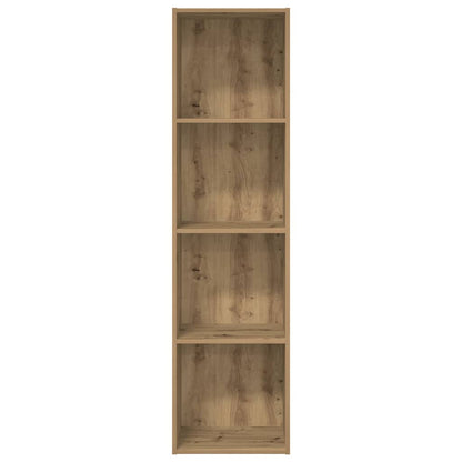 vidaXL Bookcase Artisian Oak 40x30x152 cm Engineered Wood