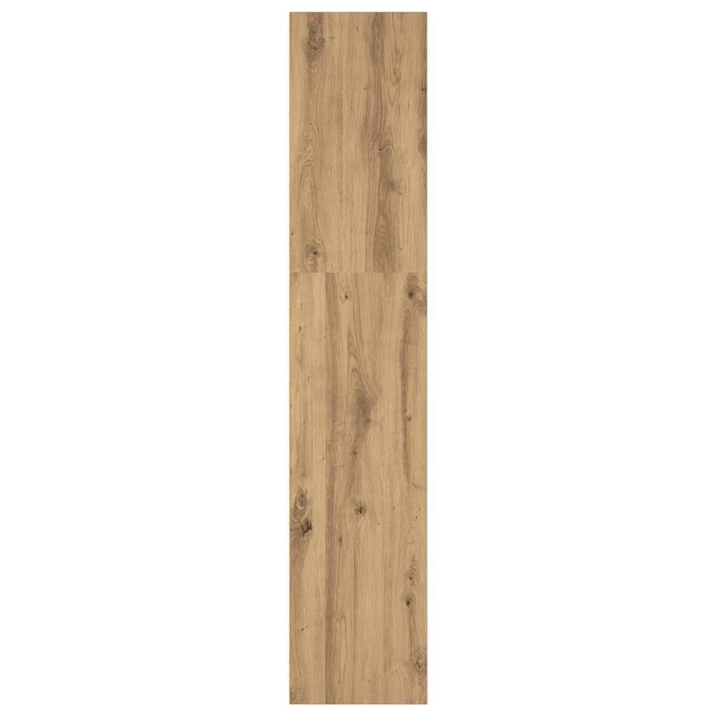vidaXL Bookcase Artisian Oak 40x30x152 cm Engineered Wood