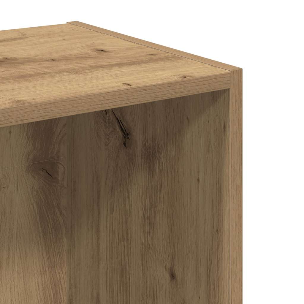 vidaXL Bookcase Artisian Oak 40x30x152 cm Engineered Wood