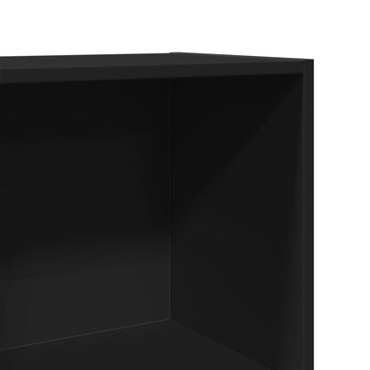 vidaXL Bookcase Black 40x30x189 cm Engineered Wood