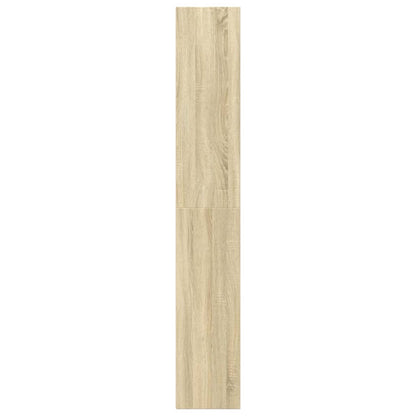 vidaXL Bookcase Sonoma Oak 40x30x189 cm Engineered Wood