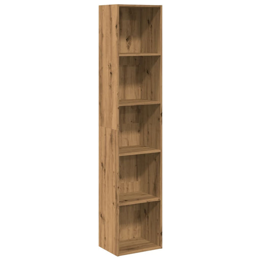 vidaXL Bookcase Artisian Oak 40x30x189 cm Engineered Wood