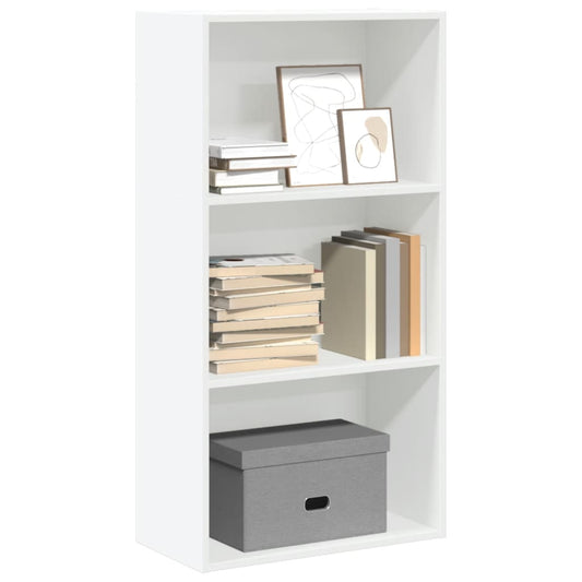 vidaXL Bookcase White 60x30x114 cm Engineered Wood