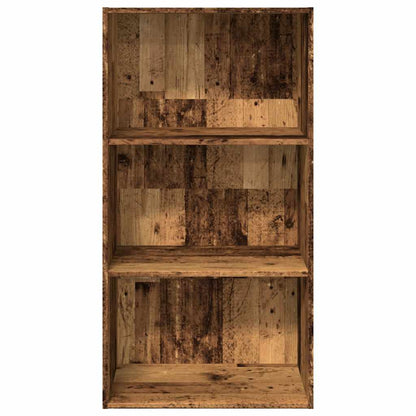 vidaXL Bookcase Old Wood 60x30x114 cm Engineered Wood