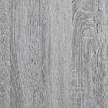 vidaXL Bookcase Grey Sonoma 60x30x152 cm Engineered Wood