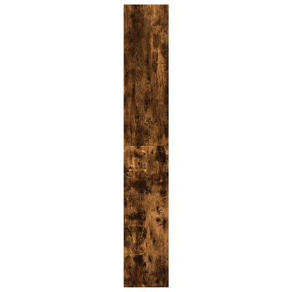 vidaXL Bookcase Smoked Oak 60x30x189 cm Engineered Wood