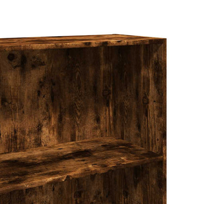 vidaXL Bookcase Smoked Oak 60x30x189 cm Engineered Wood