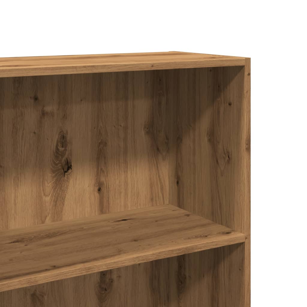 vidaXL Bookcase Artisian Oak 60x30x189 cm Engineered Wood