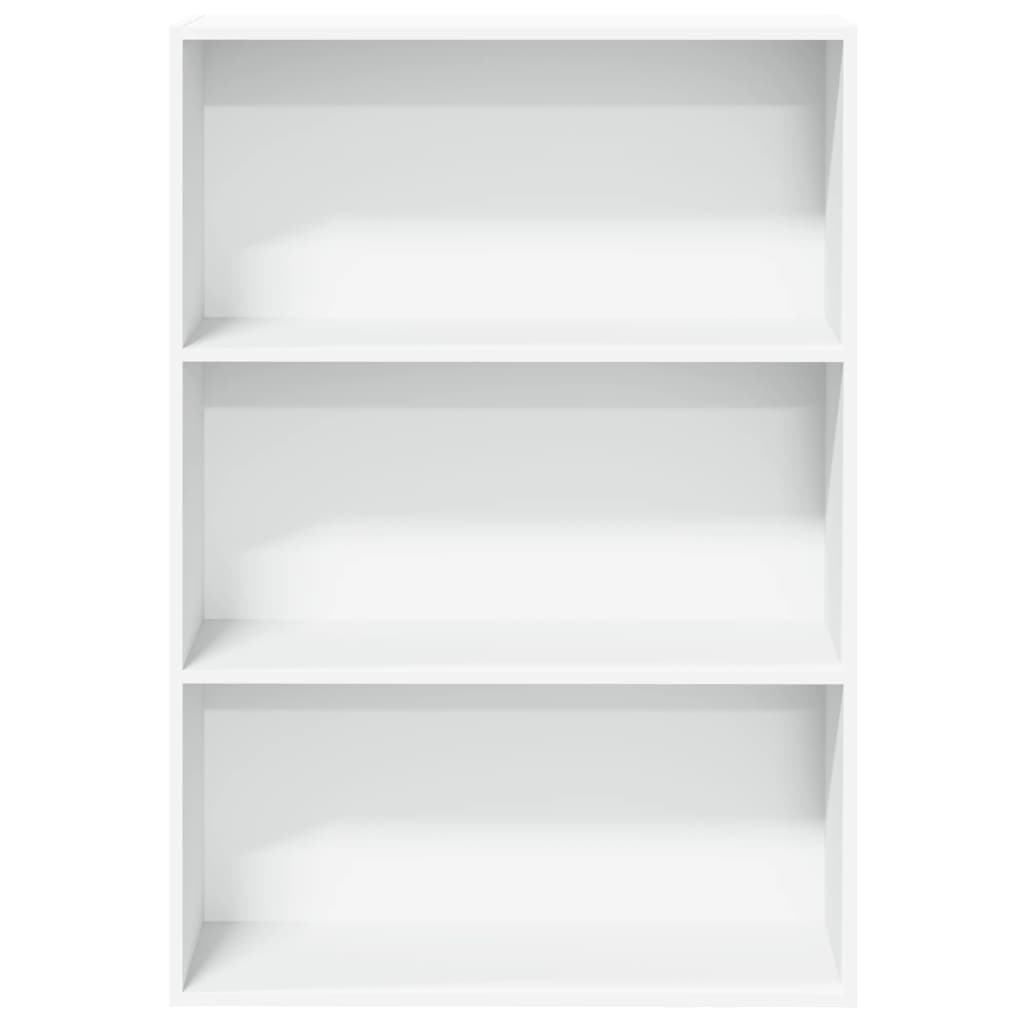 vidaXL Bookcase White 80x30x114 cm Engineered Wood
