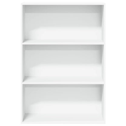 vidaXL Bookcase White 80x30x114 cm Engineered Wood