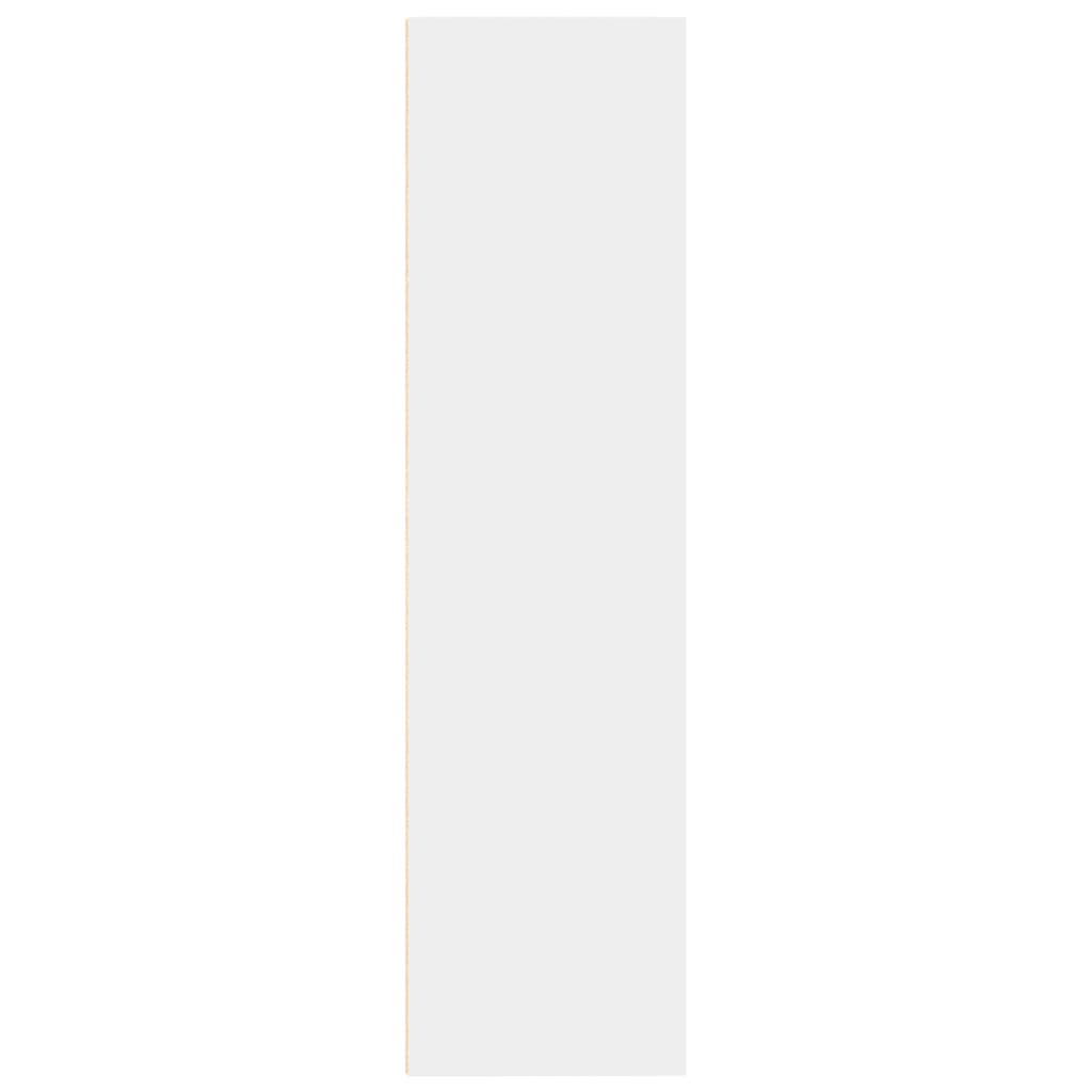 vidaXL Bookcase White 80x30x114 cm Engineered Wood