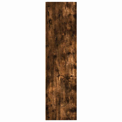 vidaXL Bookcase Smoked Oak 80x30x114 cm Engineered Wood