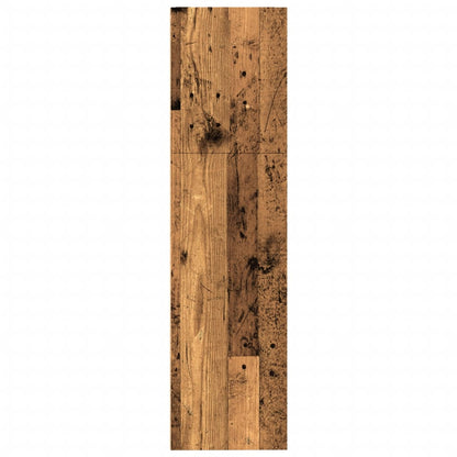 vidaXL Bookcase Old Wood 80x30x114 cm Engineered Wood