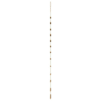vidaXL Hanging Christmas Tree with Top Star 86x180 cm Natural Branch