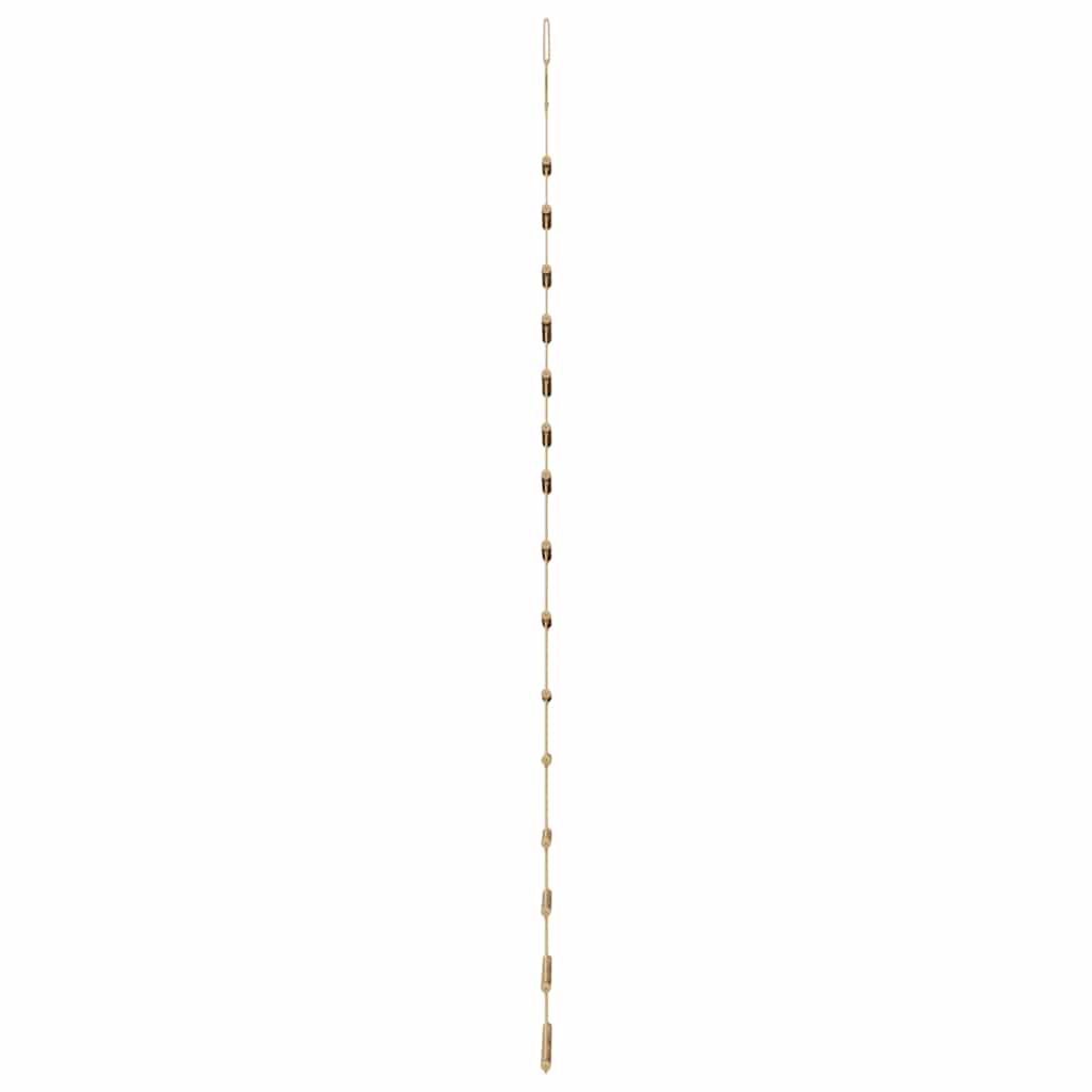 vidaXL Hanging Christmas Tree with Top Star 100x210 cm Natural Branch
