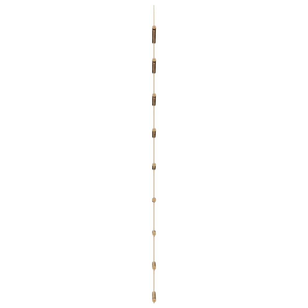 vidaXL Wall Decoration Ladder-Shaped 50x150 cm Natural Branch
