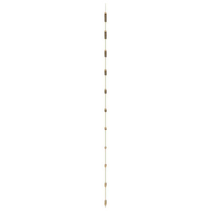 vidaXL Wall Decoration Ladder-Shaped 50x200 cm Natural Branch
