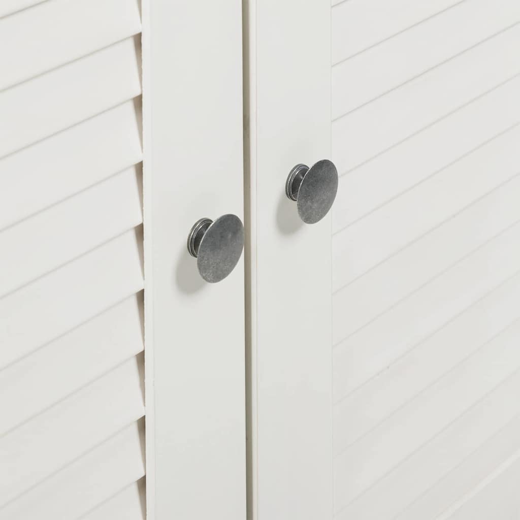 vidaXL Sink cabinet VIGO White and Antique White 68 x 34 x 59 cm