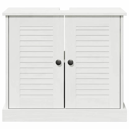vidaXL Sink cabinet VIGO White and Antique White 68 x 34 x 59 cm