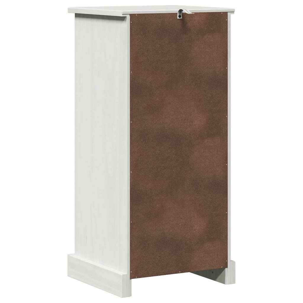 vidaXL Bathroom Cabinet VIGO White and Antique White 37.5 x 34 x 80 cm