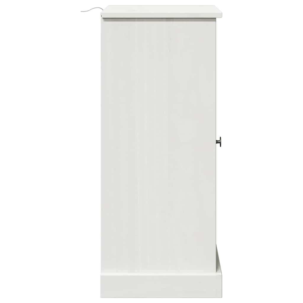 vidaXL Bathroom Cabinet VIGO White and Antique White 37.5 x 34 x 80 cm