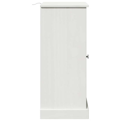 vidaXL Bathroom Cabinet VIGO White and Antique White 37.5 x 34 x 80 cm
