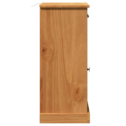 vidaXL Bathroom Cabinet VIGO Brown and Honey Brown 37.5 x 34 x 80 cm