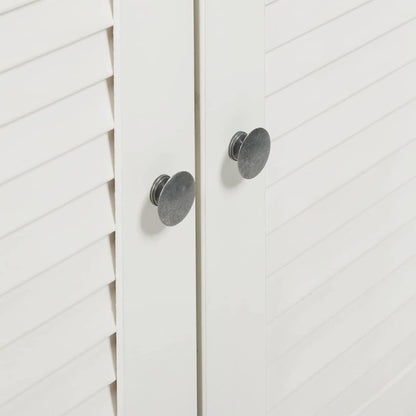 vidaXL Bathroom Cabinet VIGO White and Antique White 68 x 34 x 80 cm