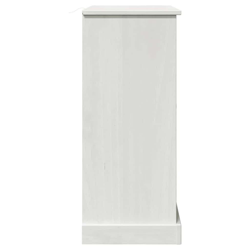 vidaXL Bathroom Cabinet VIGO White and Antique White 68 x 34 x 80 cm