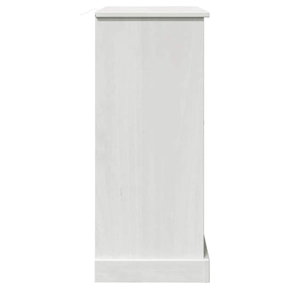 vidaXL Bathroom Cabinet VIGO White and Antique White 68 x 34 x 80 cm