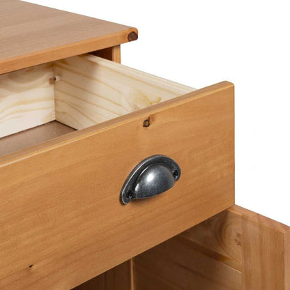 vidaXL Bathroom Cabinet VIGO Honey brown 67.5 x 34 x 80 cm