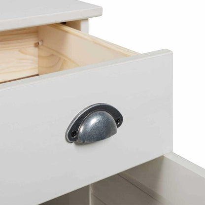 vidaXL Bathroom Cabinet VIGO White and Antique White 68 x 34 x 80 cm