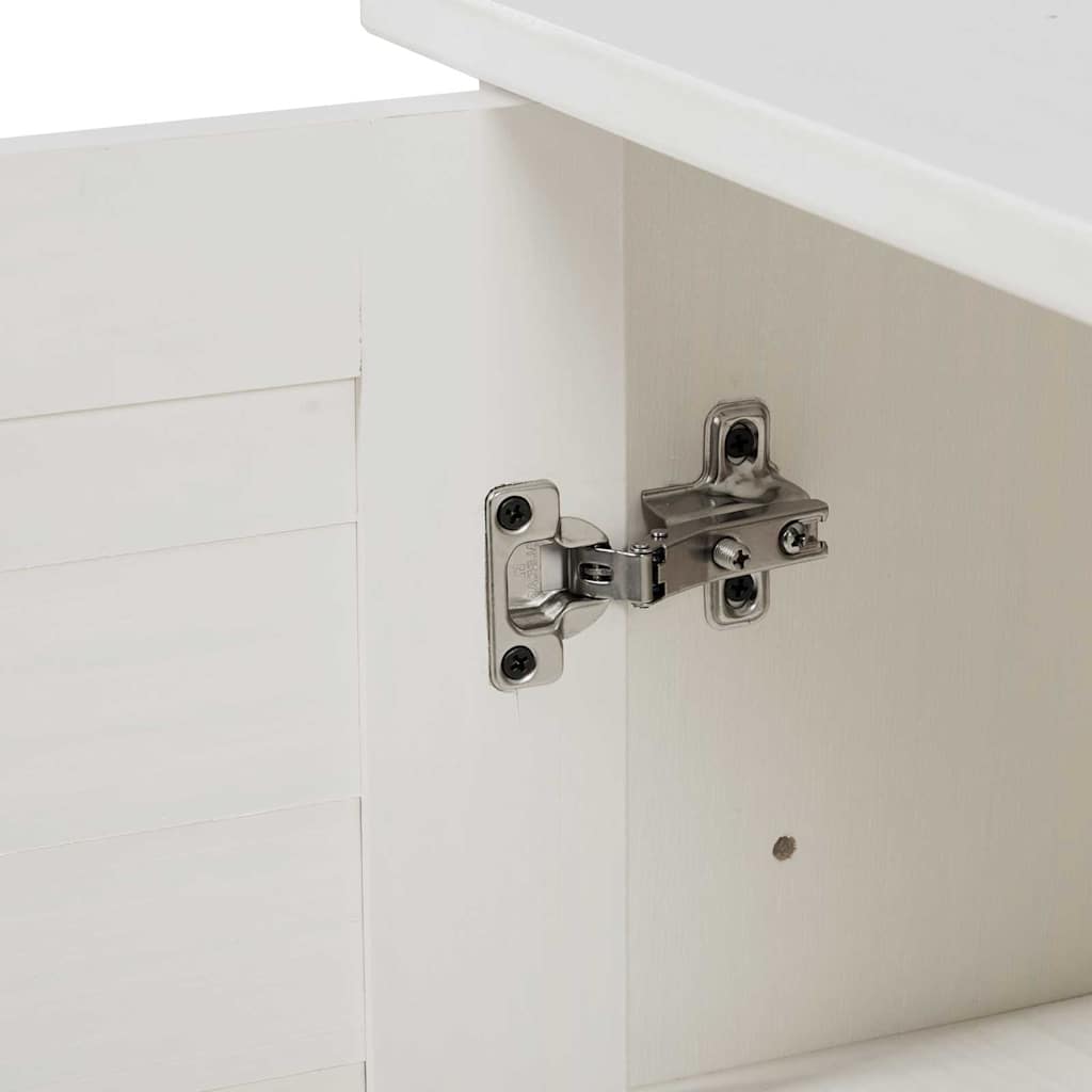 vidaXL Bathroom Cabinet VIGO White and Antique White 68 x 34 x 110 cm