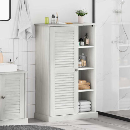 vidaXL Bathroom Cabinet VIGO White and Antique White 68 x 34 x 110 cm