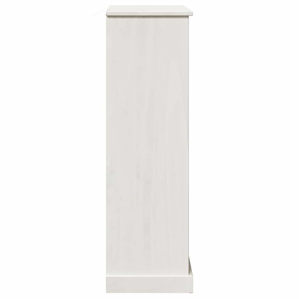 vidaXL Bathroom Cabinet VIGO White and Antique White 68 x 34 x 110 cm