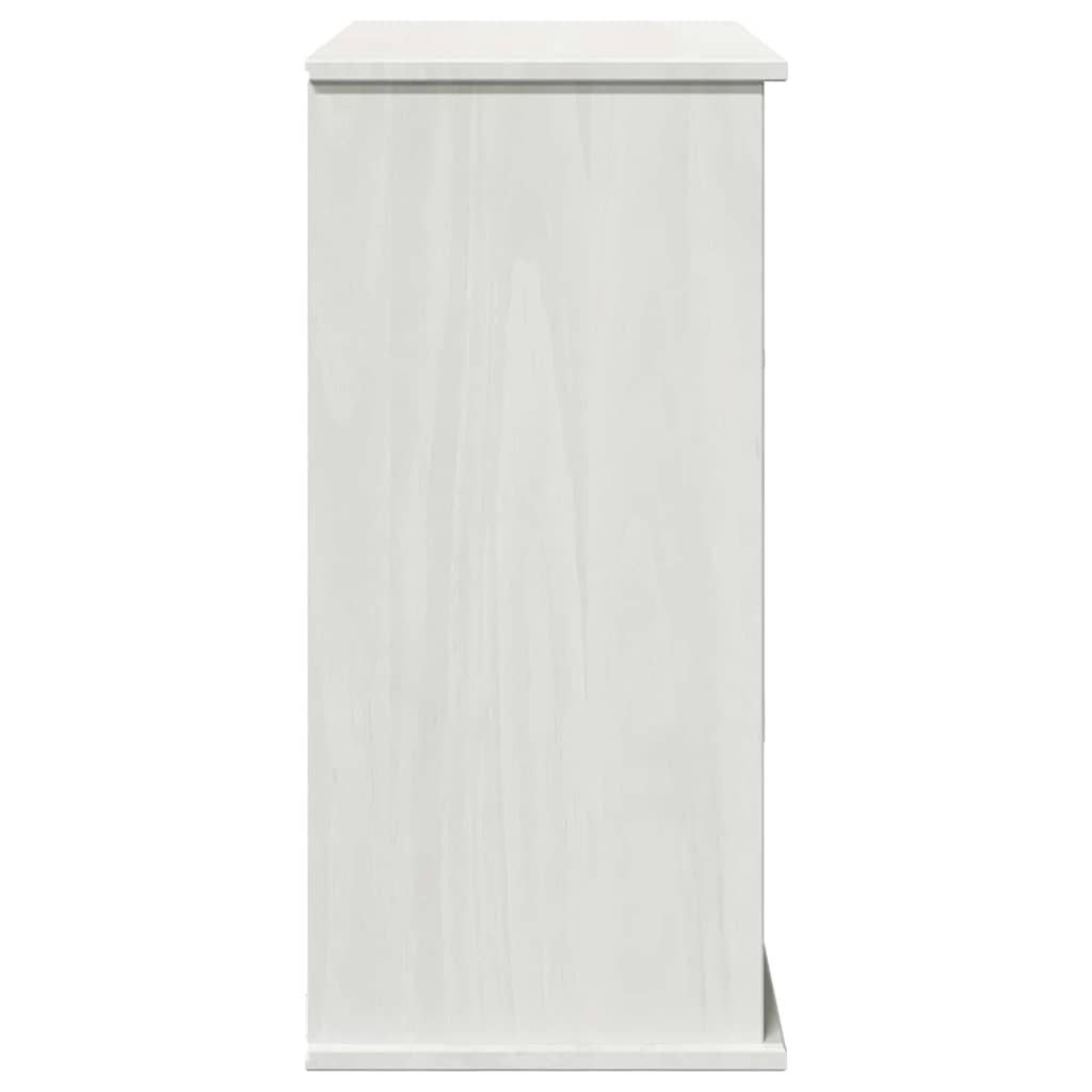 vidaXL Bathroom Cabinet with Shelf VIGO White and Antique White