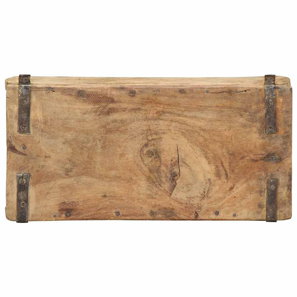 vidaXL Tray 4 pcs Brown 30 x 15 x 9 cm Solid Reclaim Wood