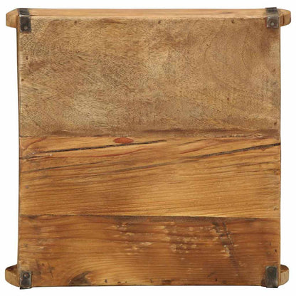 vidaXL Tray 4 pcs Brown 29 x 31 x 10 cm Solid Reclaim Wood