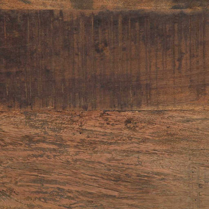 vidaXL End Table Brown 110 x 35 x 76 cm Solid Reclaim Wood