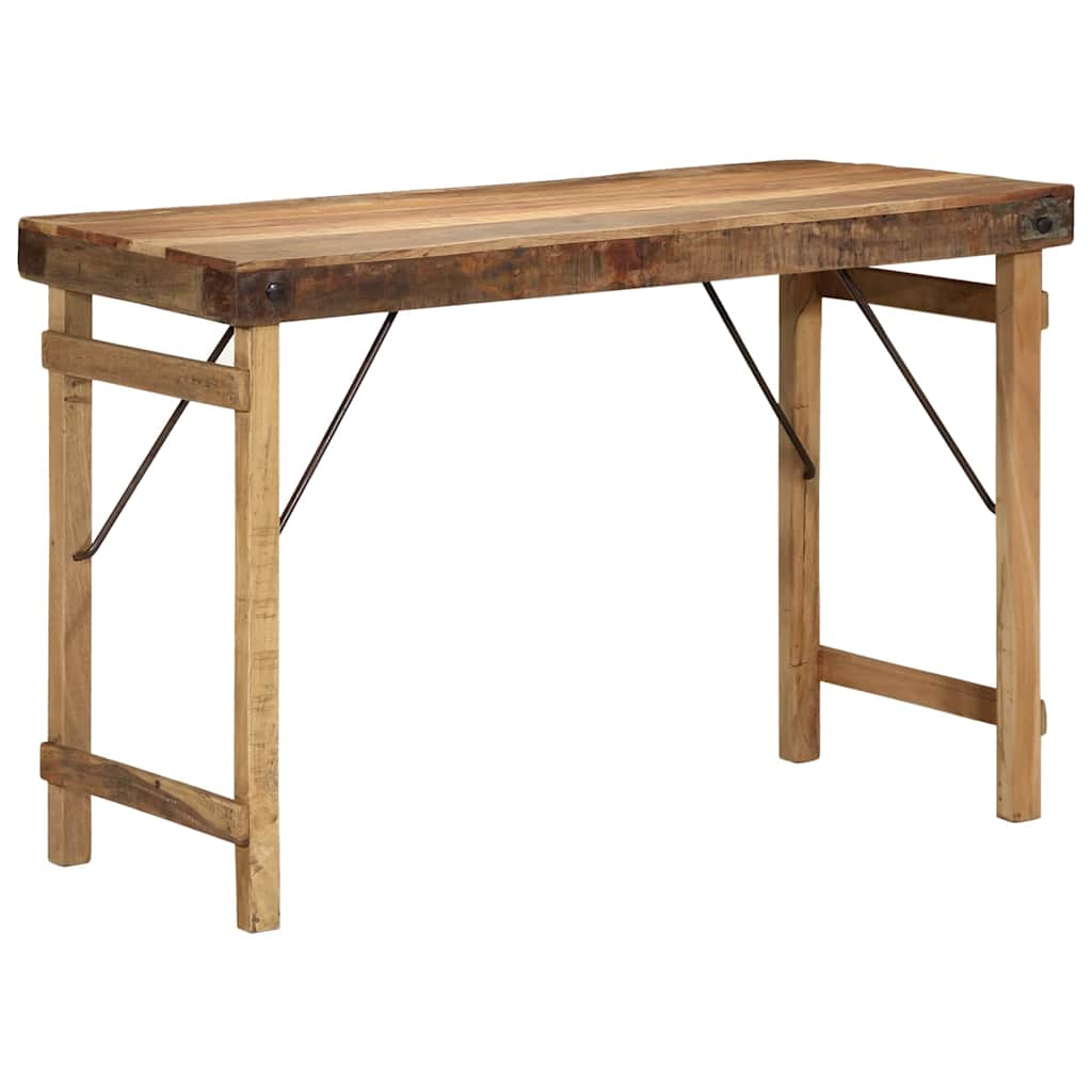 vidaXL Dining Table Brown 110 x 55 x 76 cm Solid reclaimed wood